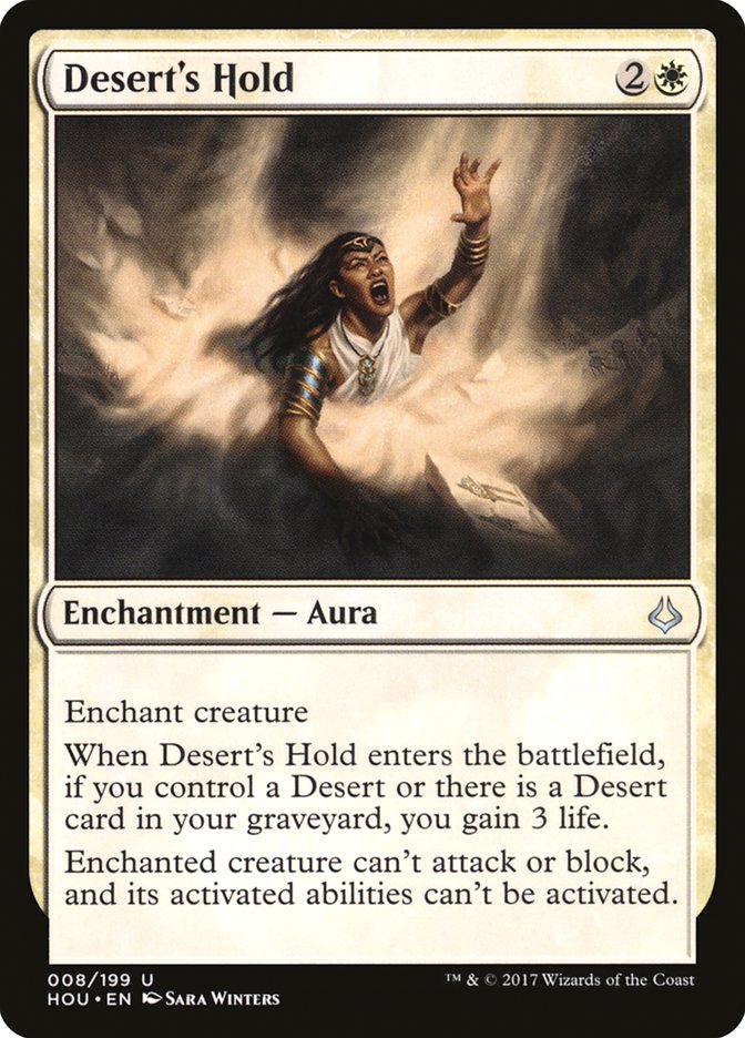 Desert's Hold [Hour of Devastation] (HOU 8)