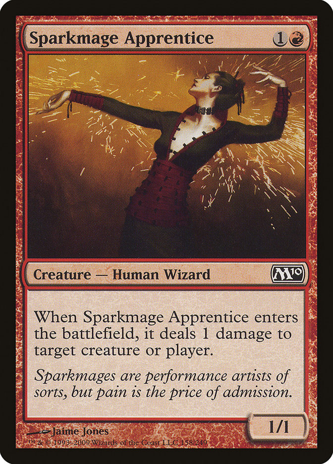 Sparkmage Apprentice [Magic 2010] (M10 158)
