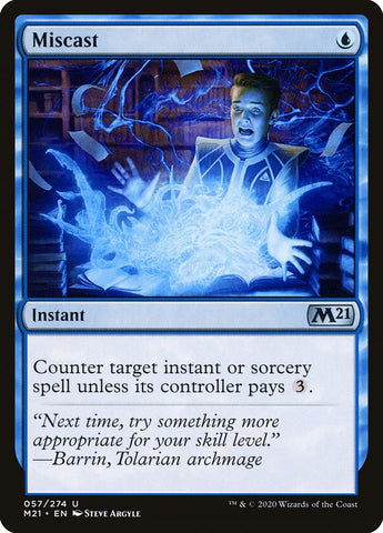 Miscast [Core Set 2021] (M21 57)