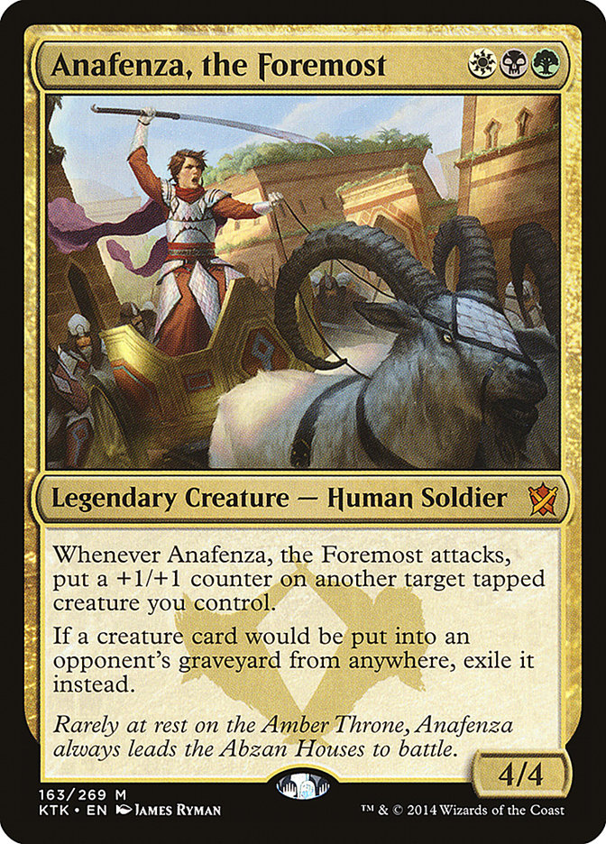 Anafenza, the Foremost [Khans of Tarkir] (KTK 163)