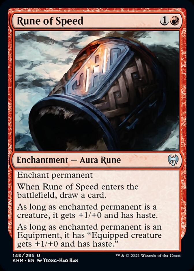 Rune of Speed [Kaldheim] (KHM 148)
