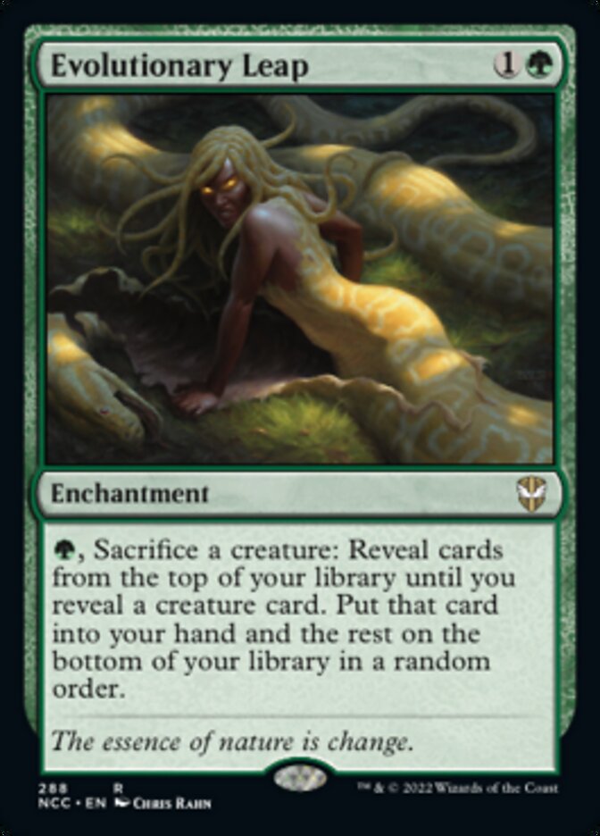 Evolutionary Leap [Streets of New Capenna Commander] (NCC 288)