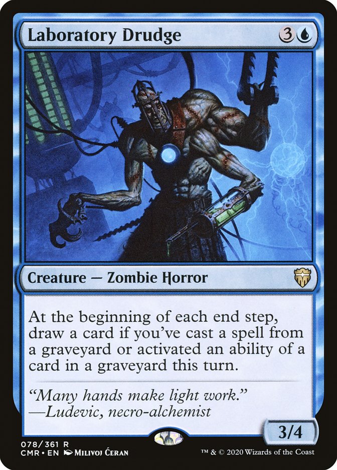 Laboratory Drudge [Commander Legends] (CMR 78)