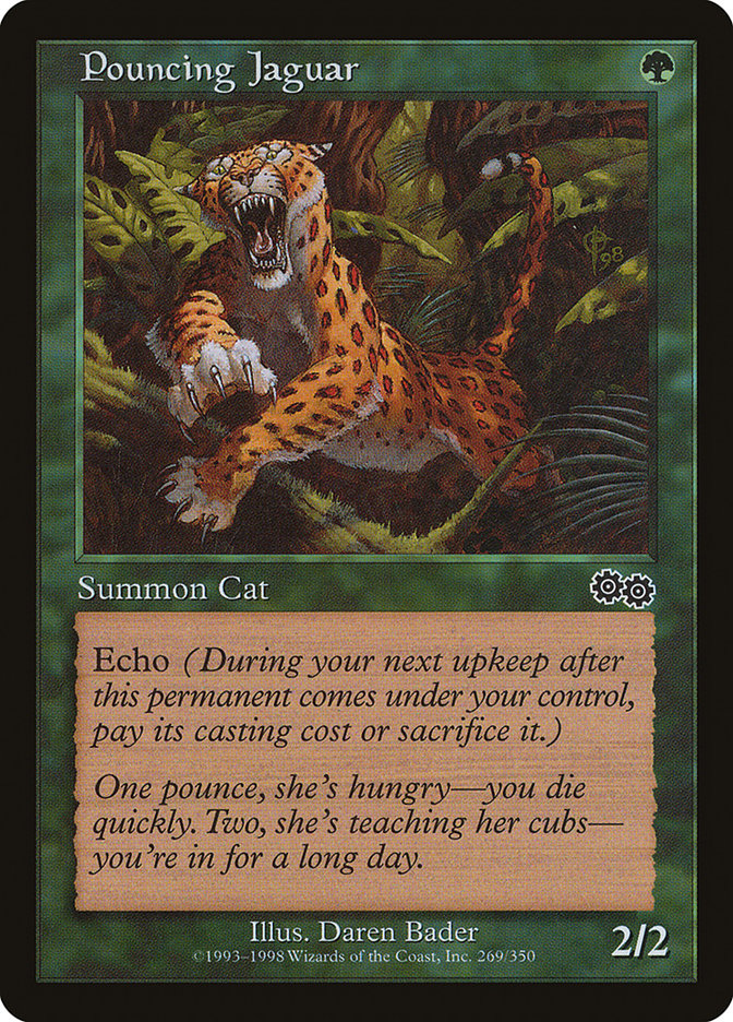 Pouncing Jaguar [Urza's Saga] (USG 269)