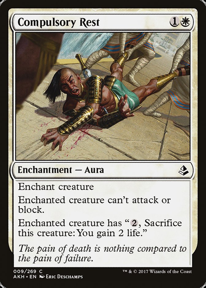 Compulsory Rest [Amonkhet] (AKH 9)