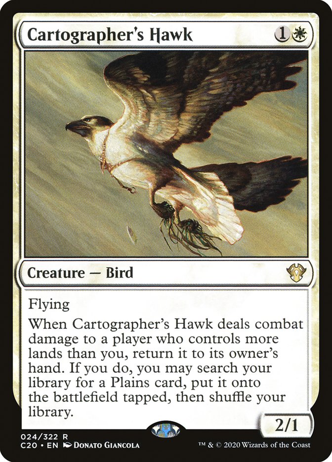 Cartographer's Hawk [Commander 2020] (C20 24)