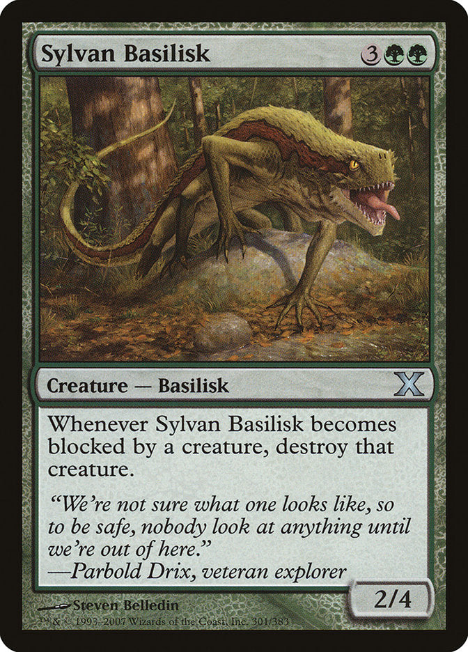 Sylvan Basilisk [Tenth Edition] (10E 301)