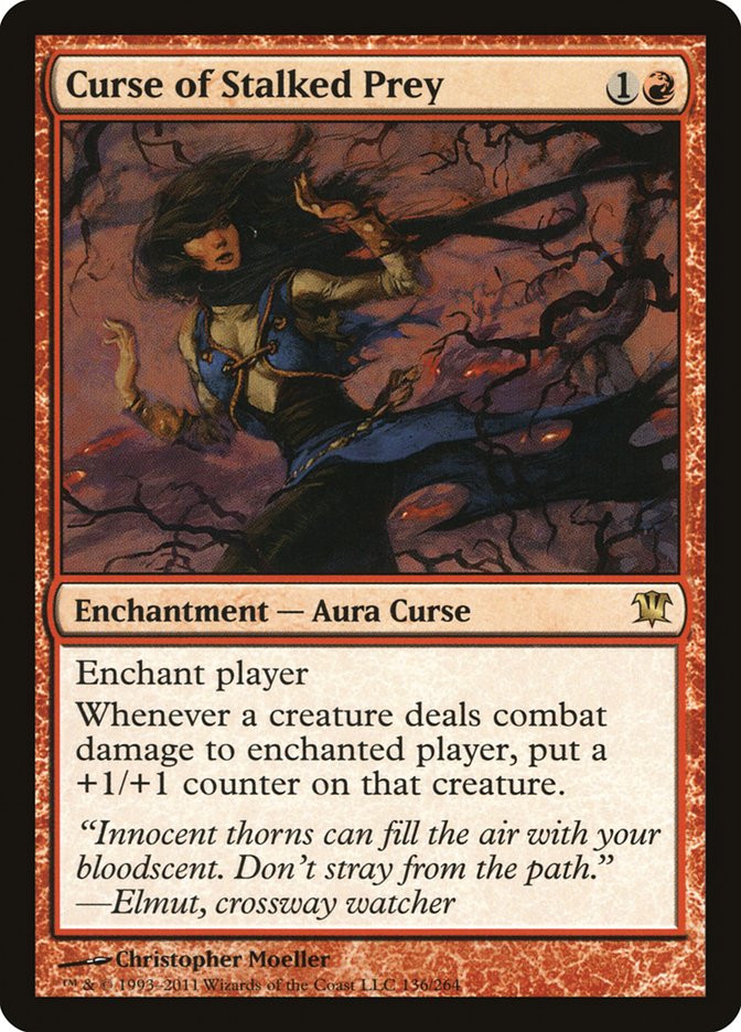 Curse of Stalked Prey [Innistrad] (ISD 136)