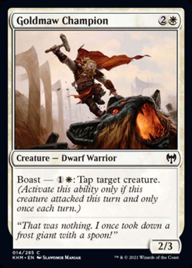 Goldmaw Champion [Kaldheim] (KHM 14)