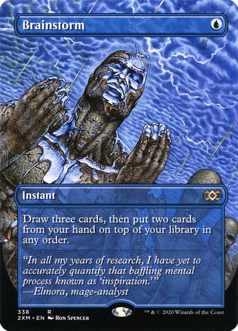 Brainstorm (Borderless) [Double Masters] (2XM 338)
