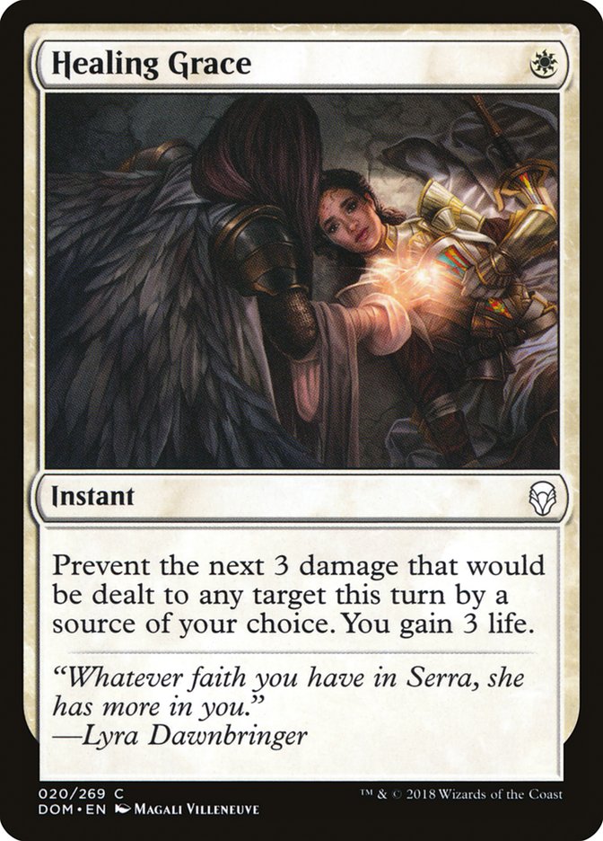 Healing Grace [Dominaria] (DOM 20)