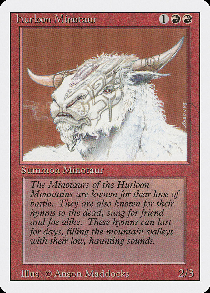 Hurloon Minotaur [Revised Edition] (3ED 159)