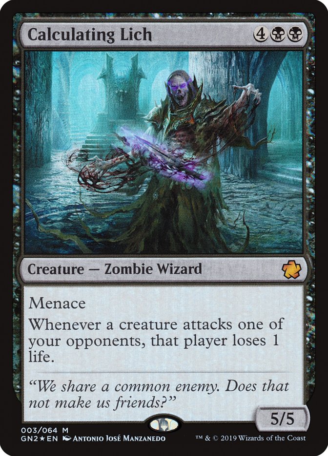 Calculating Lich [Game Night 2019] (GN2 3)