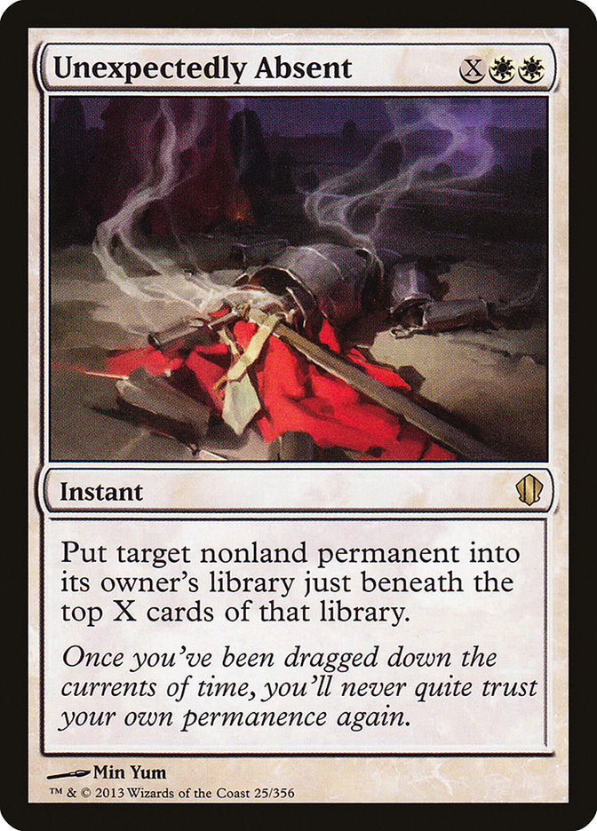 Unexpectedly Absent [Commander 2013] (C13 25)