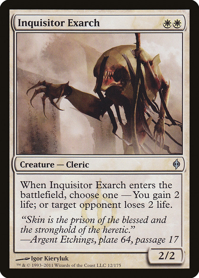 Inquisitor Exarch [New Phyrexia] (NPH 12)