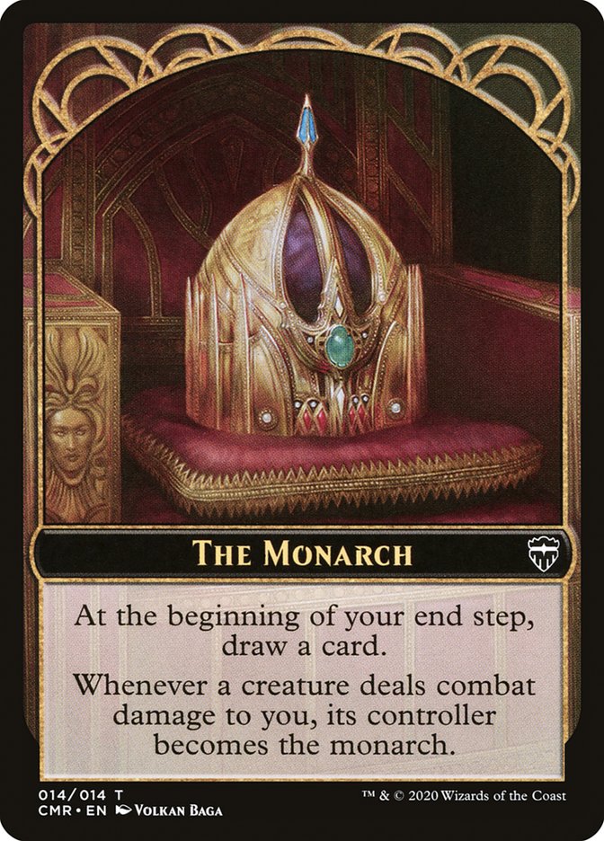 The Monarch Token [Commander Legends Tokens] (TCMR 14)