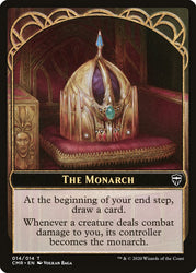 The Monarch // Treasure Token [Commander Legends Tokens] (TCMR 14 // 12)