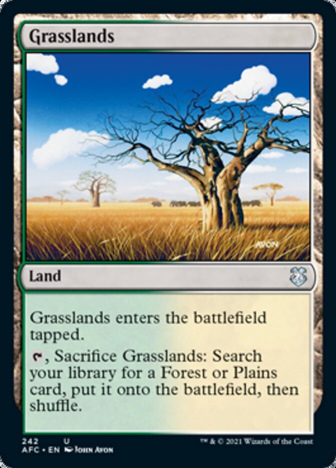 Grasslands [Dungeons & Dragons: Adventures in the Forgotten Realms Commander] (AFC 242)