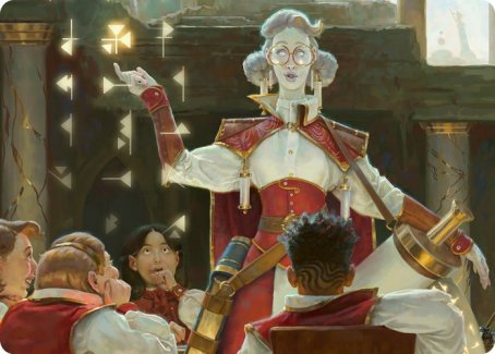Professor of Symbology Art Card [Strixhaven: School of Mages Art Series] (ASTX 4)