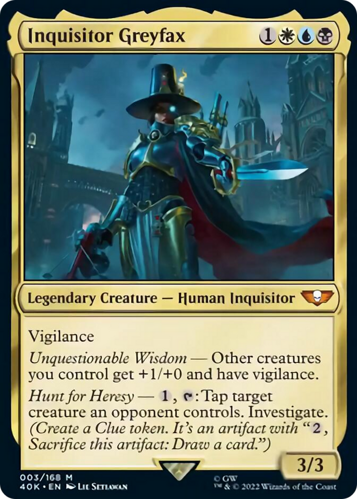 Inquisitor Greyfax [Universes Beyond: Warhammer 40,000]