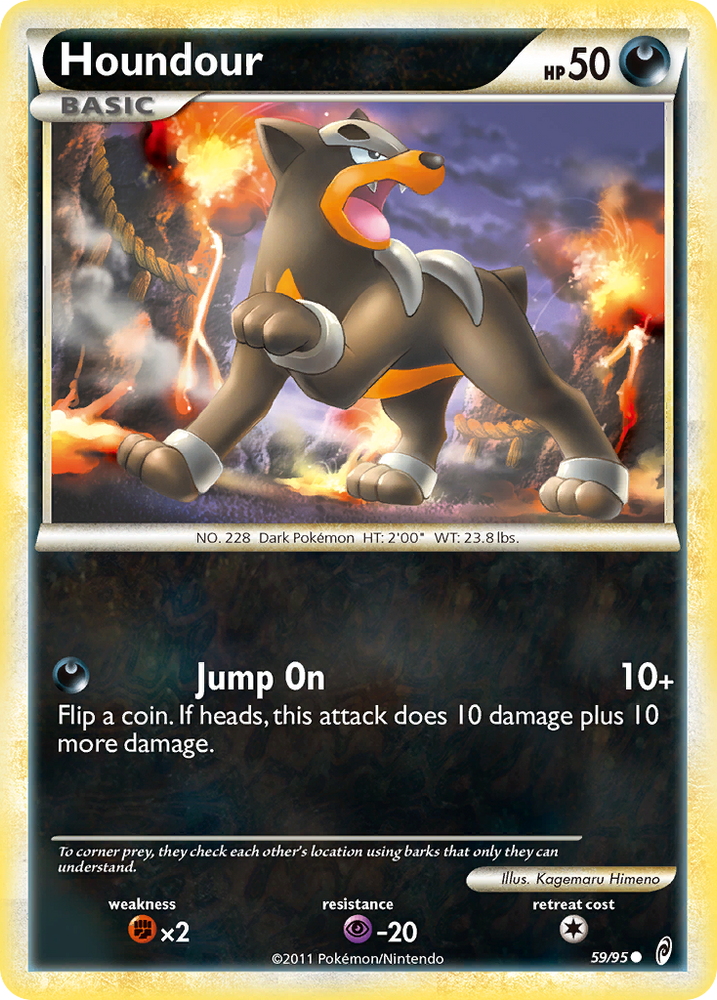 Houndour (59/95) [Call of Legends]