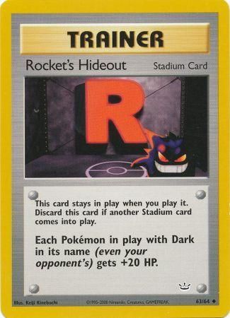 Rocket's Hideout (63/64) [Neo Revelation]