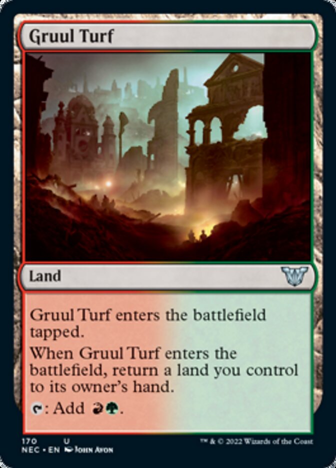 Gruul Turf [Kamigawa: Neon Dynasty Commander] (NEC 170)
