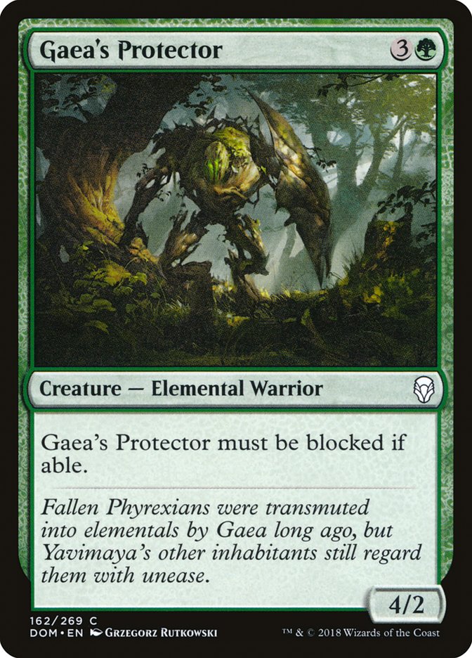 Gaea's Protector [Dominaria] (DOM 162)