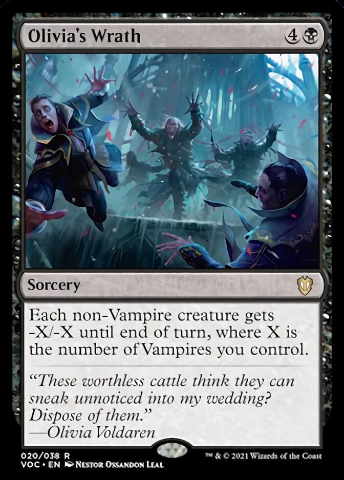 Olivia's Wrath [Innistrad: Crimson Vow Commander] (VOC 20)
