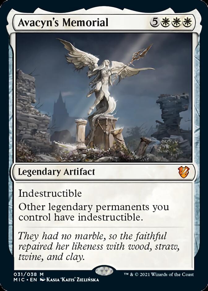 Avacyn's Memorial [Innistrad: Midnight Hunt Commander] (MIC 31)