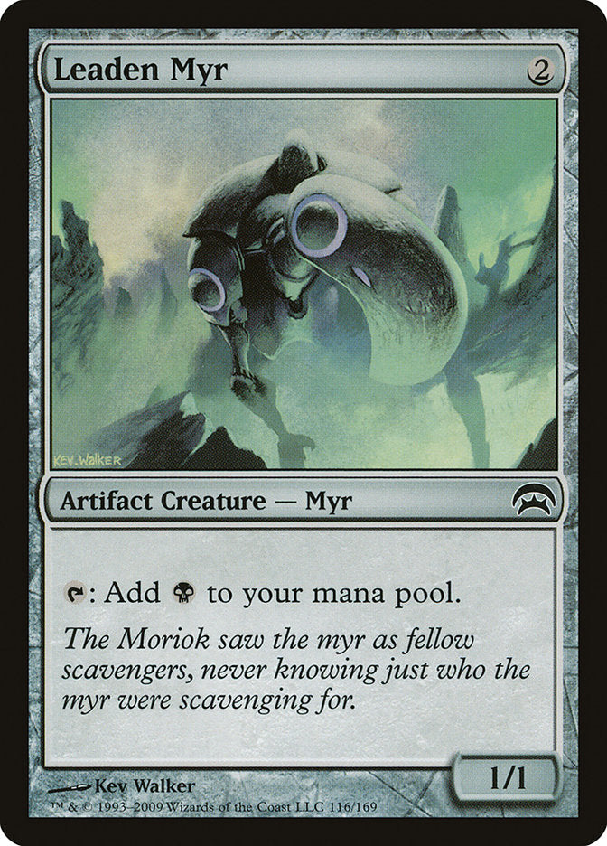 Leaden Myr [Planechase] (HOP 116)