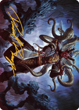 Zevlor, Elturel Exile Art Card (Gold-Stamped Signature) [Commander Legends: Battle for Baldur's Gate Art Series]