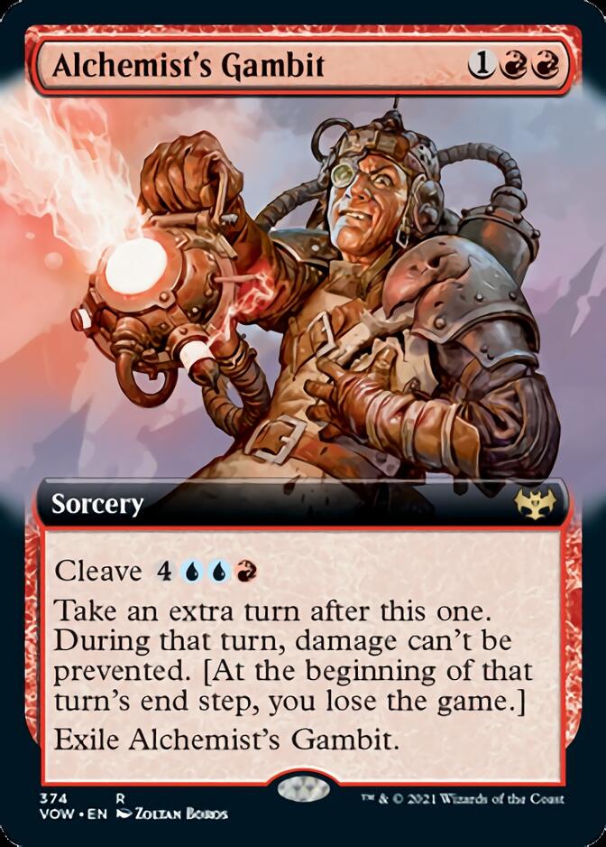 Alchemist's Gambit (Extended) [Innistrad: Crimson Vow] (VOW 374)
