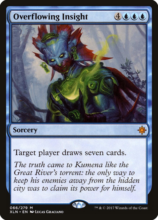 Overflowing Insight [Ixalan] (XLN 66)