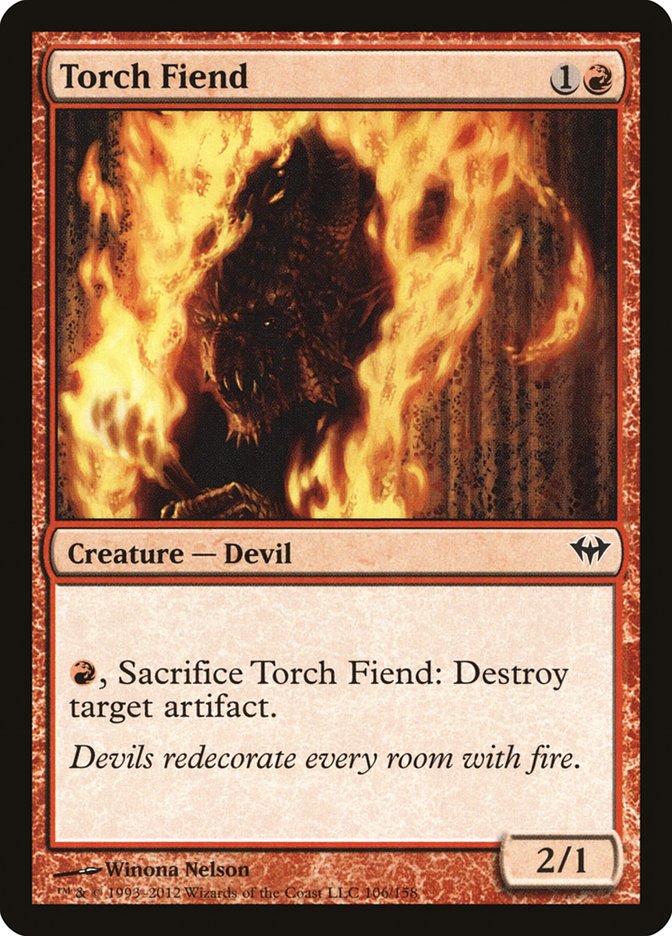 Torch Fiend [Dark Ascension] (DKA 106)