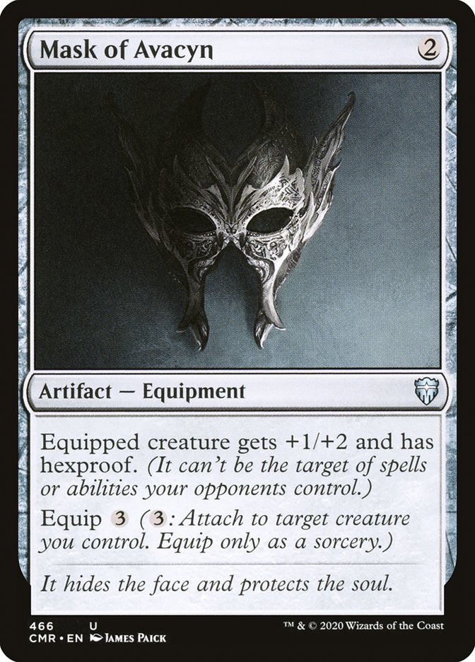 Mask of Avacyn [Commander Legends] (CMR 466)