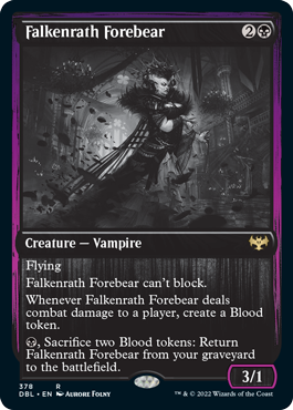 Falkenrath Forebear [Innistrad: Double Feature] (DBL 378)
