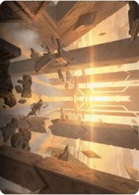 Skyclave Basilica Art Card [Zendikar Rising Art Series] (AZNR 44)