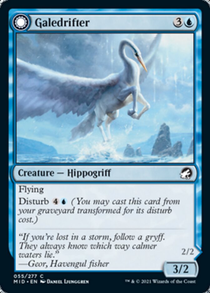 Galedrifter // Waildrifter [Innistrad: Midnight Hunt] (MID 55)