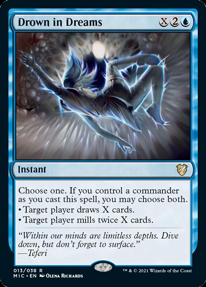 Drown in Dreams [Innistrad: Midnight Hunt Commander] (MIC 13)