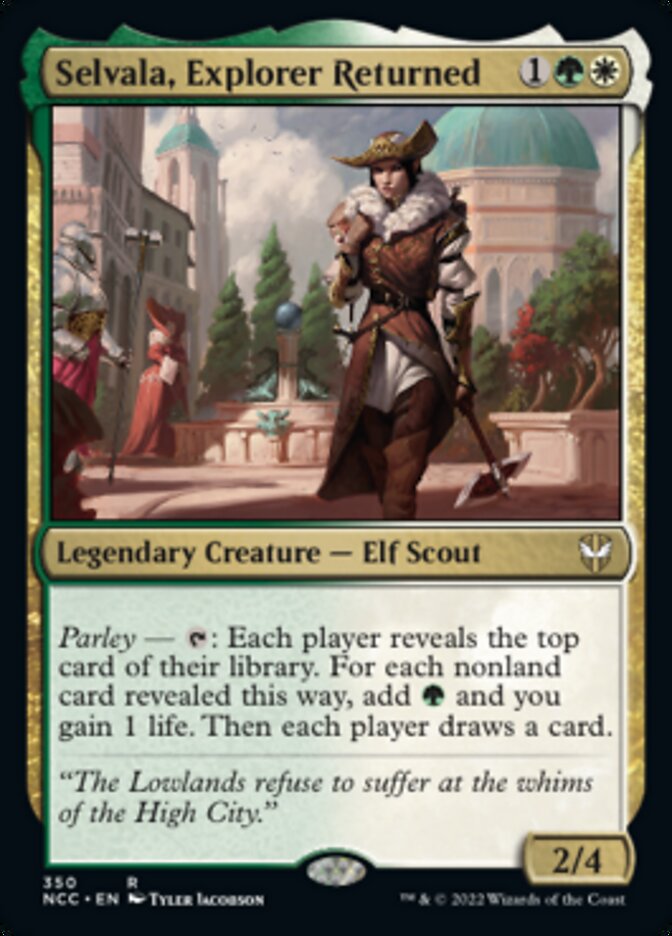 Selvala, Explorer Returned [Streets of New Capenna Commander] (NCC 350)