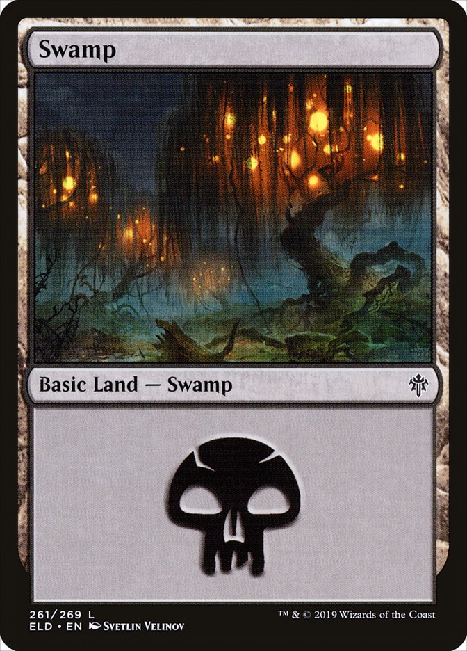 Swamp (#261) [Throne of Eldraine] (ELD 261)