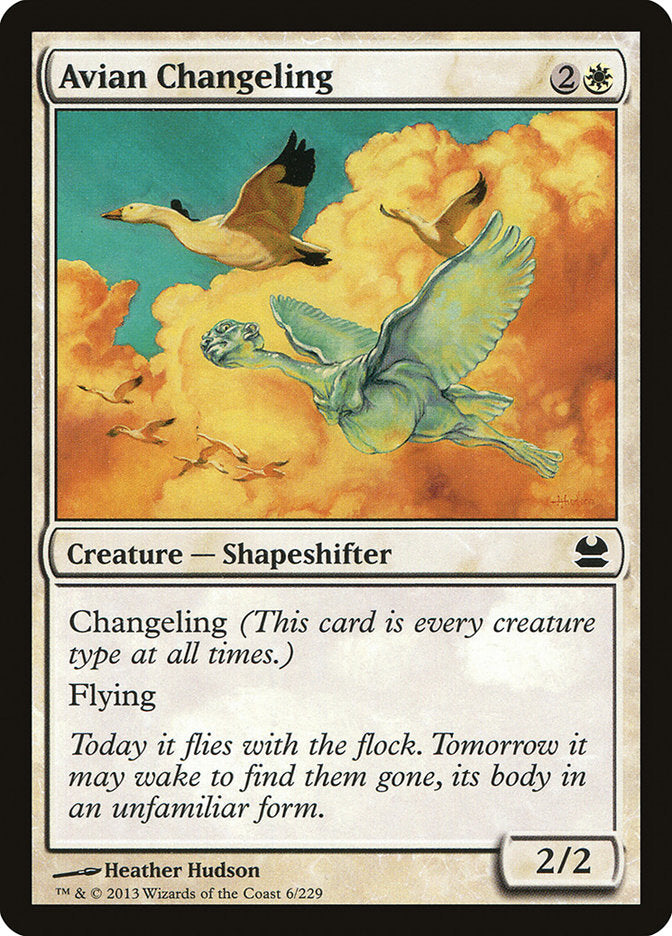 Avian Changeling [Modern Masters] (MMA 6)