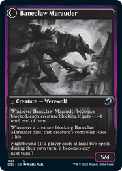 Baneblade Scoundrel // Baneclaw Marauder [Innistrad: Double Feature] (DBL 85)