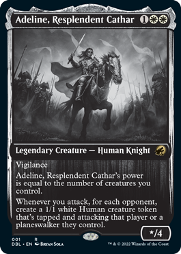 Adeline, Resplendent Cathar [Innistrad: Double Feature] (DBL 1)