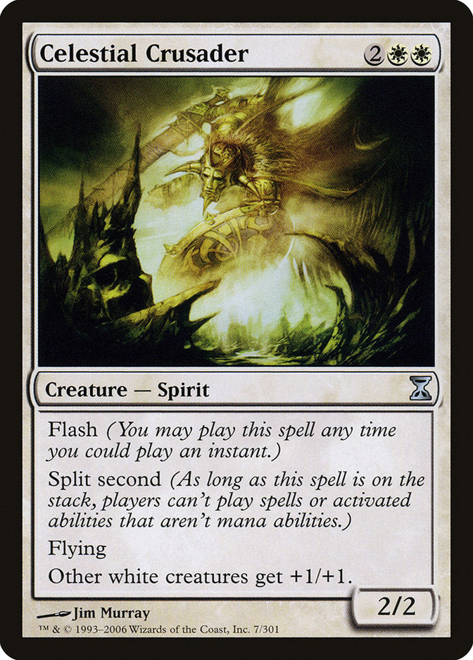 Celestial Crusader [Time Spiral] (TSP 7)
