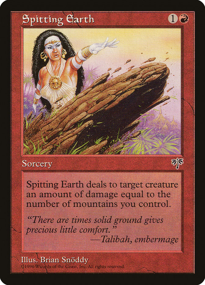 Spitting Earth [Mirage] (MIR 193)