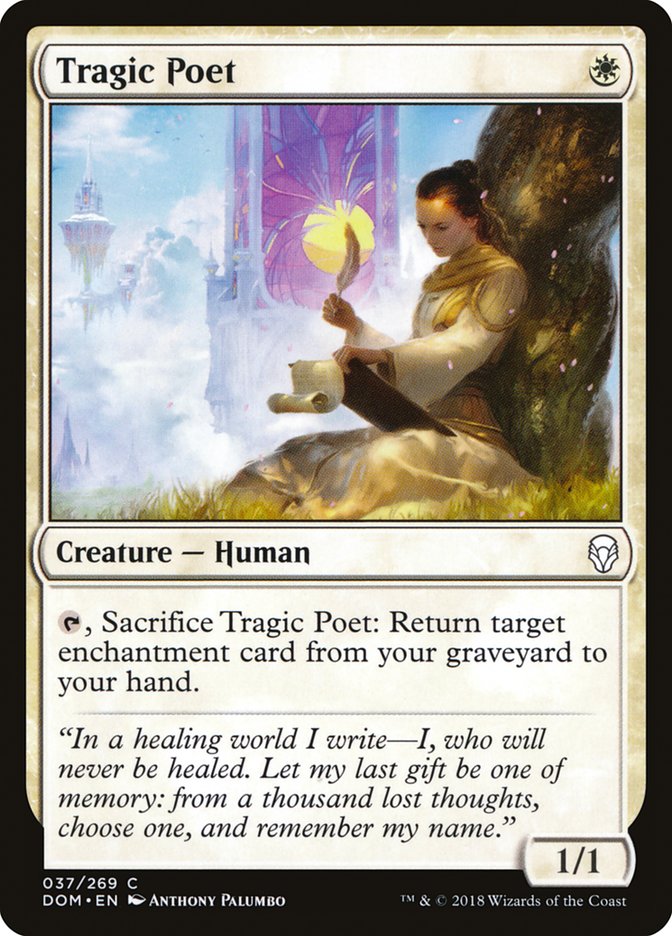 Tragic Poet [Dominaria] (DOM 37)