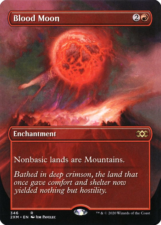 Blood Moon (Borderless) [Double Masters] (2XM 346)