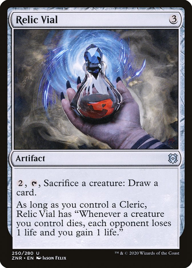 Relic Vial [Zendikar Rising] (ZNR 250)